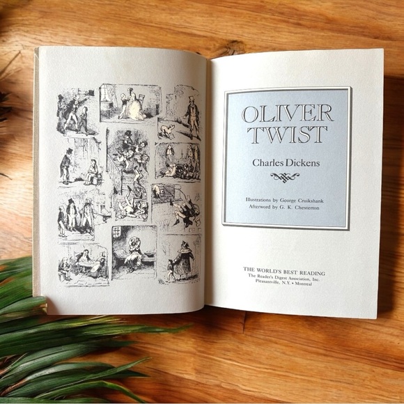 Oliver Twist by Charles Dickens – Reader’s Digest Hardcover – Illustrated - Picture 6 of 11